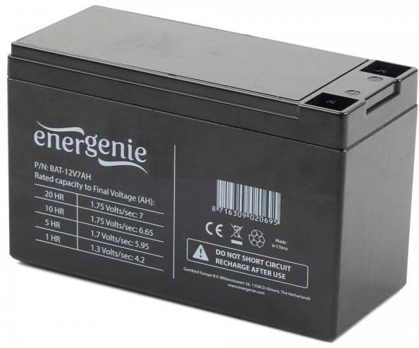 Аккумулятор для ИБП EnerGenie BAT-12V7AH