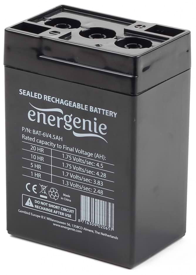 Аккумулятор для ИБП EnerGenie BAT-6V4.5AH