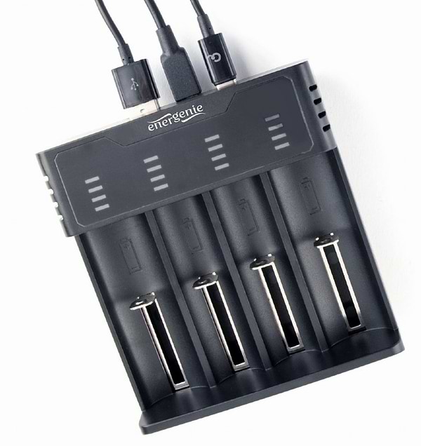 Фото - З/устройство для аккумуляторов AA/AAA EnerGenie BC-USB-02