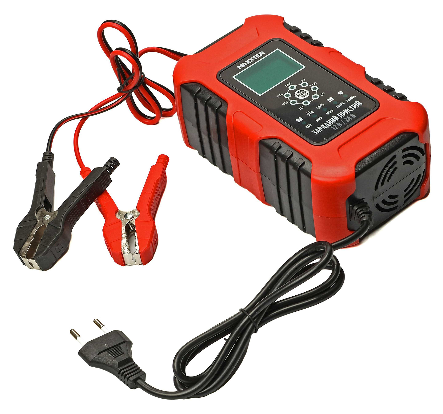 Зарядний пристрій для авто EnerGenie MX-CHR-1224V10A