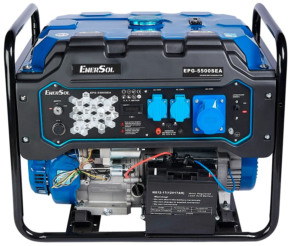 Генератор бензиновий EnerSol EPG-5500SEA