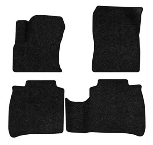 Коврики ворсовые в салон авто EVAtech Standard для Dongfeng E11K 2018 1 поколение Sedan China черный кант DG43656PDR4VEB