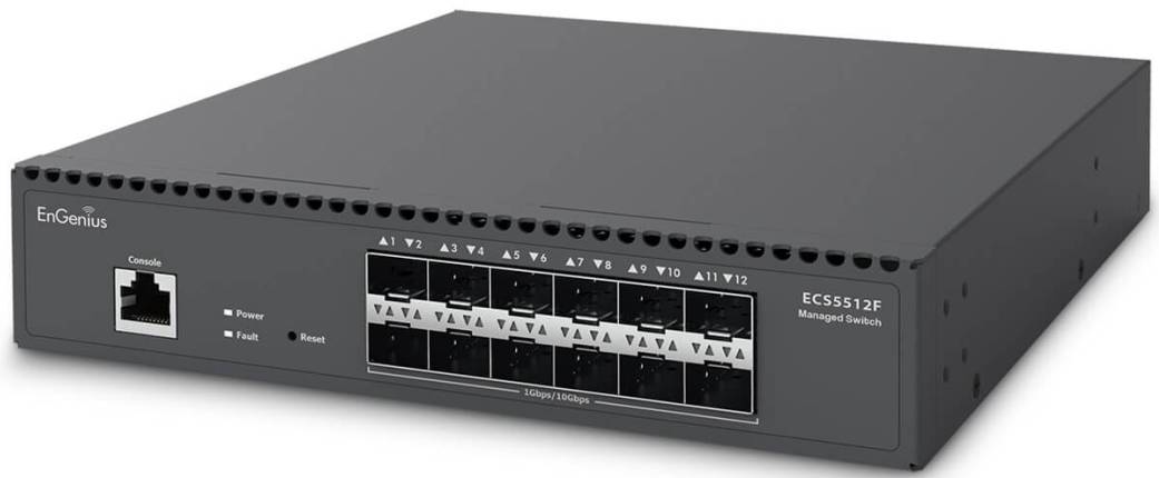 Коммутатор локальної мережі (Switch) EnGenius ECS5512F (1402A0302001)