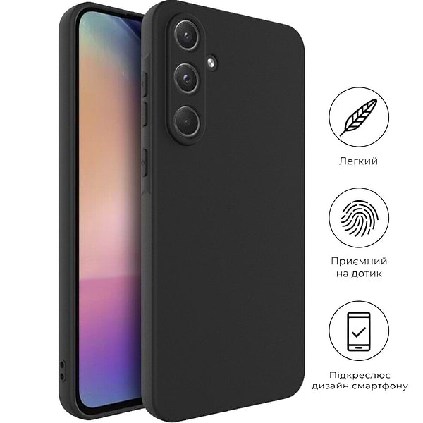 Фото - Чохол для смартфону BeCover for Samsung Galaxy A36 SM-A366 Black (713023)