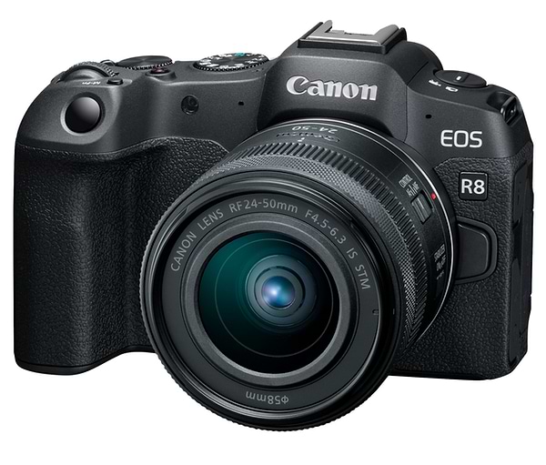 Фото - Фотокамера беззеркальная Canon EOS R8 RF 24-50 IS STM (5803C016)