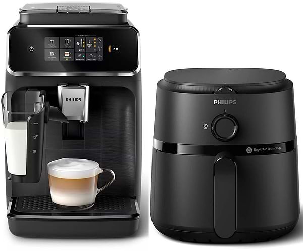 Фото - Комплект техніки Philips Кавомашина + Мультипіч Philips EP2330/10 + NA110/00