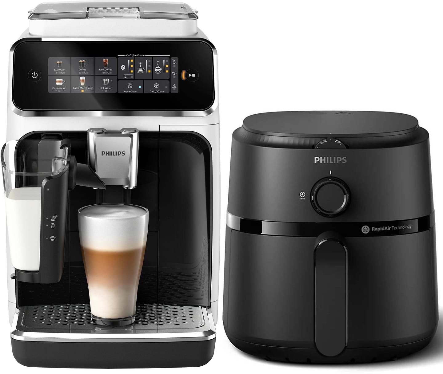 Комплект техніки Philips Кавомашина + Мультипіч Philips EP3343/50 + NA110/00