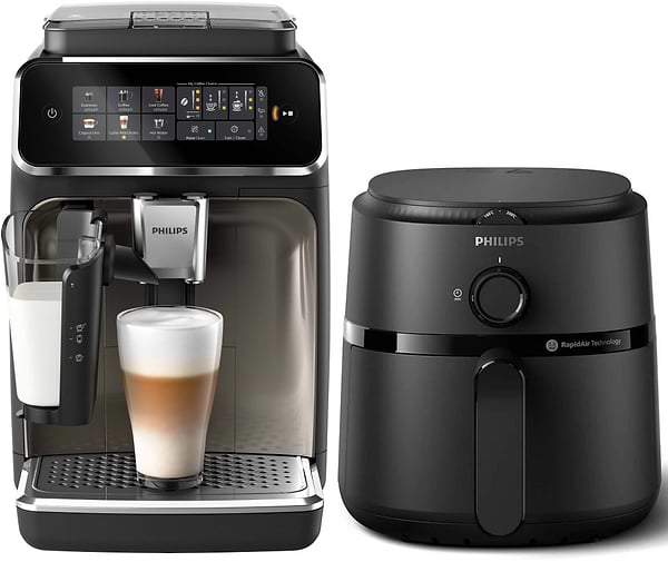 Фото - Комплект техніки Philips Кавомашина + Мультипіч Philips EP3347/90 + NA110/00