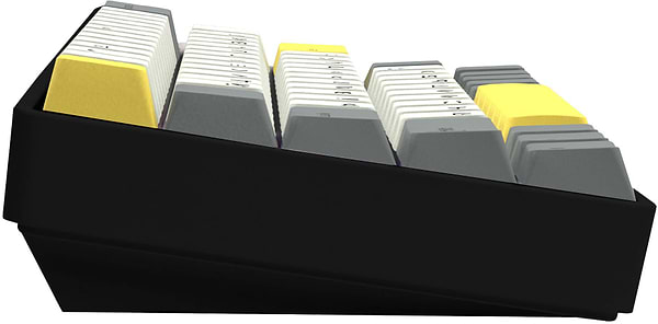 Фото - Клавиатура беспроводная игровая EPOMAKER EP64 Mulan Switch Hot-Swap RGB Black (EP64-B-M)