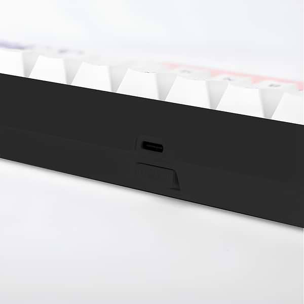 Фото - Клавиатура беспроводная игровая EPOMAKER EP64 Mulan Switch Hot-Swap RGB Black (EP64-B-M)