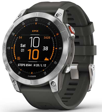 Фото - Уцінка - Смарт-годинник Garmin Epix gen 2 Slate (010-02582-01)