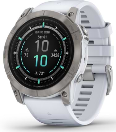 Смарт-часы Garmin Epix Pro (g2) 51 Saph Ti Whitestone (010-02804-11) - Фото 1