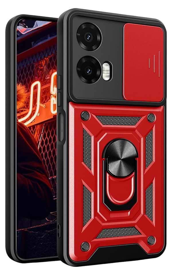 Фото - Чохол для смартфону BeCover Military for Motorola Moto G35 Red (713092)