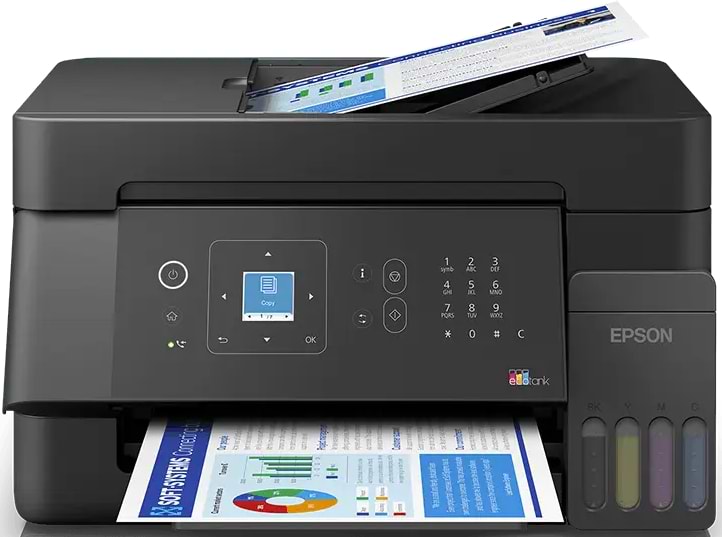 МФУ цветной печати Epson EcoTank Business L5390 с Wi-Fi (C11CL59405)