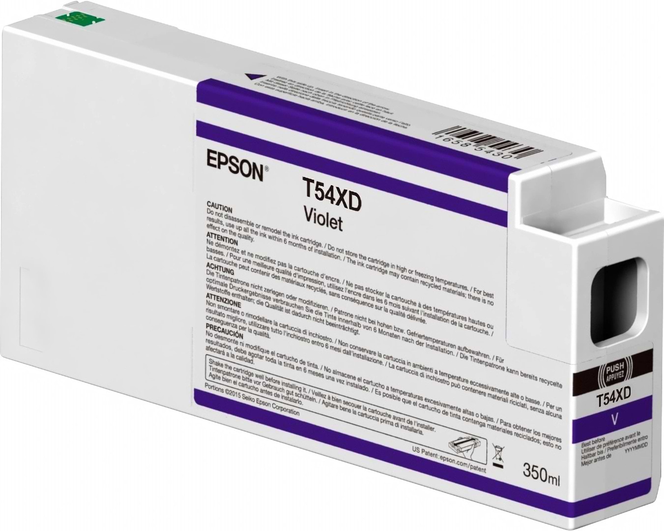 Картридж для струйных МФУ и принтеров Epson for SC-P6/7/8/9000 350мл Violet (C13T54XD00)