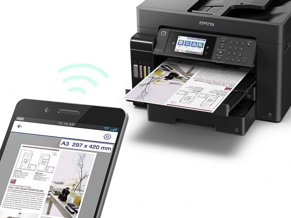 Фото - МФУ цветной печати Epson L15160 c WI-FI (C11CH71404)