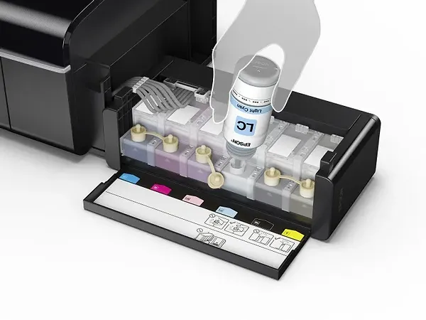 Фото - Принтер для цветной печати Epson L805 (C11CE86403) c WI-FI