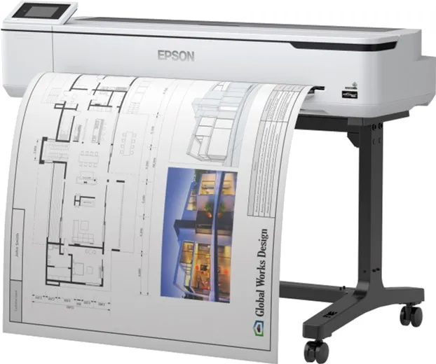 Принтер для кольорового друку Epson SuereColor 36'' SC-T5100 с стендом (C11CF12301A0) - Фото 1