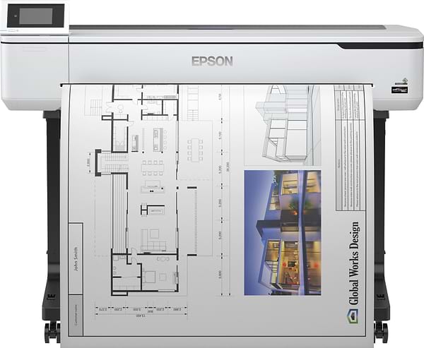 Фото - Принтер для кольорового друку Epson SuereColor 36'' SC-T5100 с стендом (C11CF12301A0)