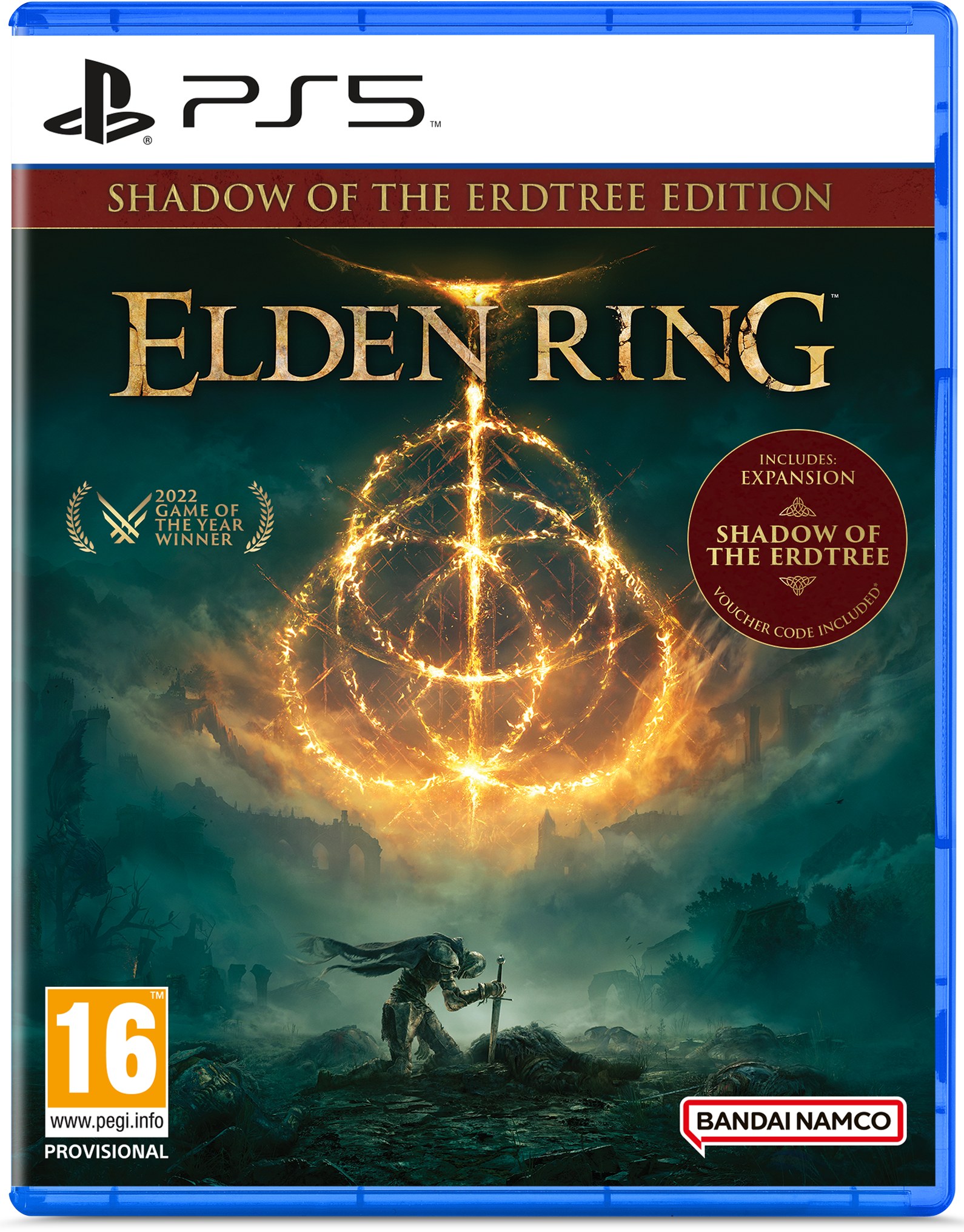 Ігровий диск PS5 Elden Ring Shadow of the Erdtree Edition - Фото 1