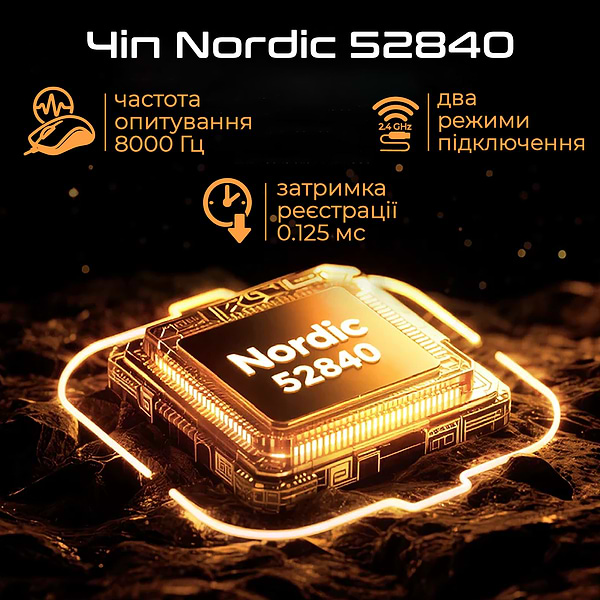 Фото - Миша бездротова ігрова RAWM ER21PRO.green