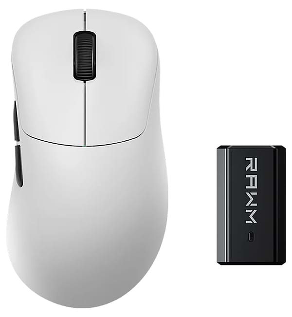 Фото - Мышь беспроводная игровая RAWM ER21PRO.white Фото - Мышь беспроводная игровая RAWM ER21PRO.white