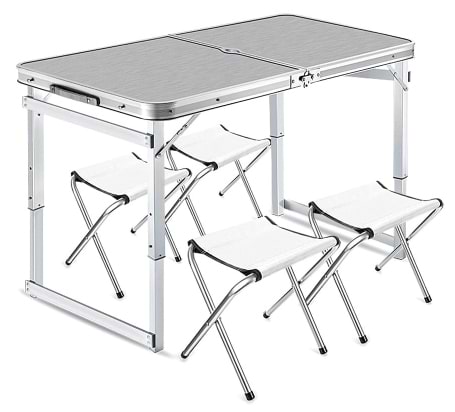 Складной стол Voltronic Silver (34285)