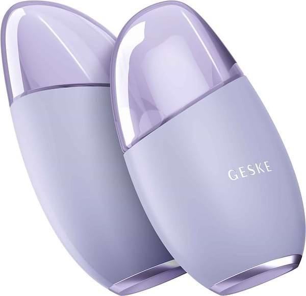 Фото - Масажер для обличчя GESKE Cool & Warm Eye and Face Massager 7 в 1 фіолетовий (GK000700PL01)