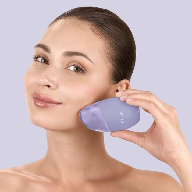 Фото - Масажер для обличчя GESKE Cool & Warm Eye and Face Massager 7 в 1 фіолетовий (GK000700PL01)