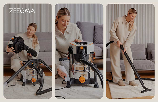 Фото - Пылесос моющий с мешком Zeegma ZONDER PRO AQUA