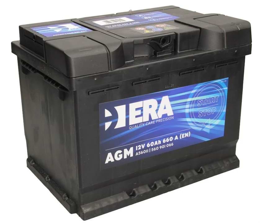 Автомобильный аккумулятор Era AGM 12В 60Аг 660А R+ (A56011)