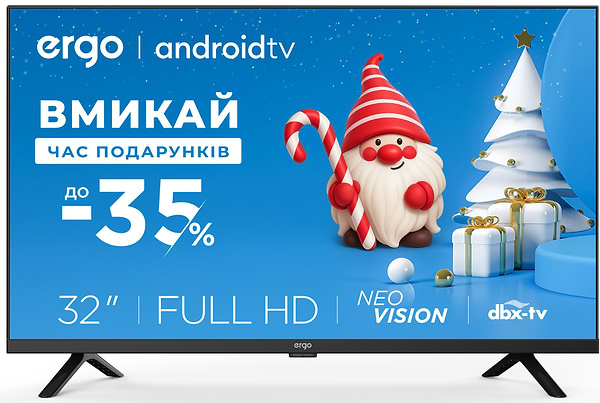 Фото - Телевізор Ergo 32GFS6500 Фото - Телевізор Ergo 32GFS6500