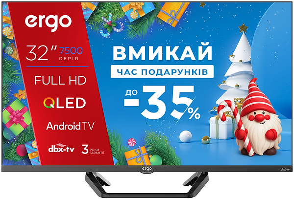 Фото - Телевізор Ergo 32JFQ7500