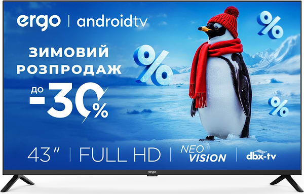 Фото - Телевізор Ergo 43GFS6500