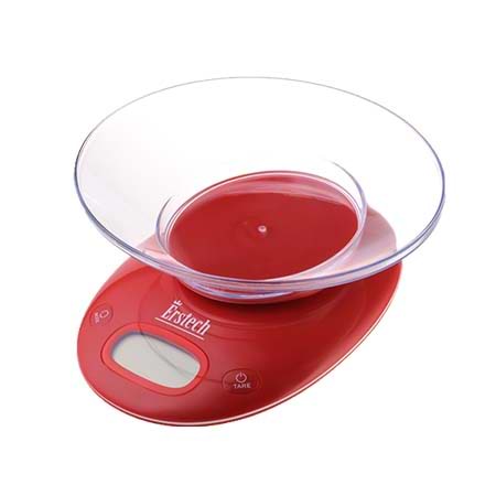 Ваги кухонні Erstech ЕKS-5181 Red - Фото 1