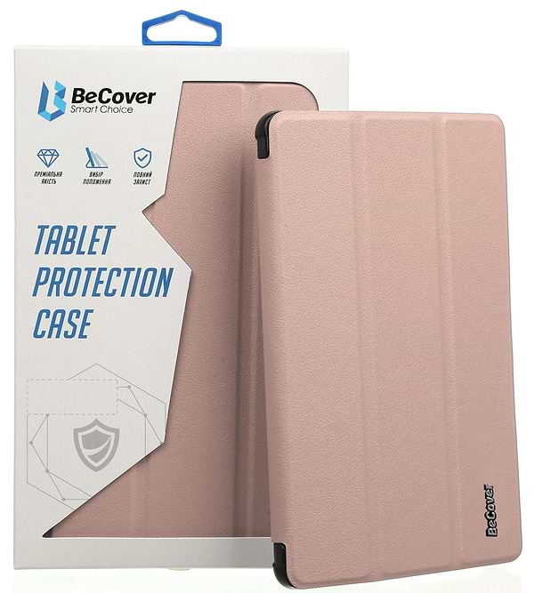 Фото - Чехол для планшета BeCover Soft Edge с креплением Apple Pencil for Apple iPad mini 6 2021 Pink (706808)