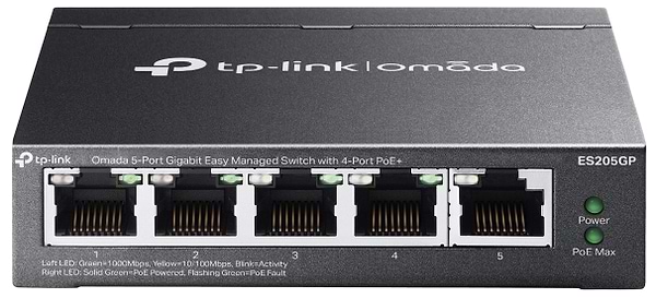 Фото - Коммутатор локальной сети (Switch) TP-Link ES205GP Фото - Коммутатор локальной сети (Switch) TP-Link ES205GP