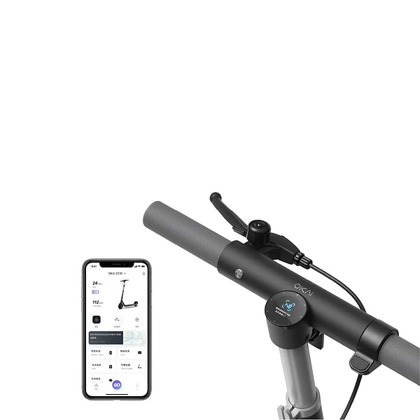 Фото - Электросамокат OKAI ES20-NEON Black 9" (ES20-B)