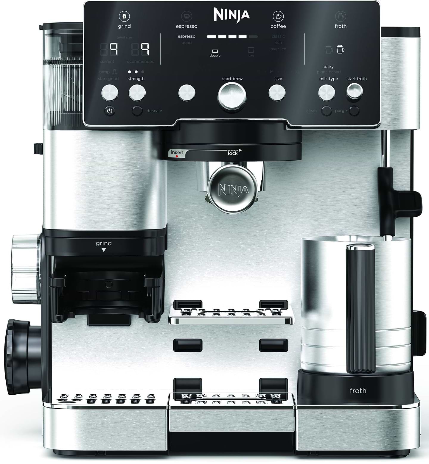 Кофеварка рожковая Ninja Luxe Café Essential Coffee Maker ES501EU - Фото 1