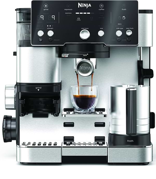 Фото - Кофеварка рожковая Ninja Luxe Café Essential Coffee Maker ES501EU