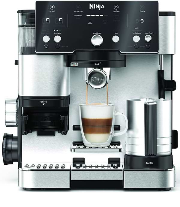 Фото - Кофеварка рожковая Ninja Luxe Café Essential Coffee Maker ES501EU