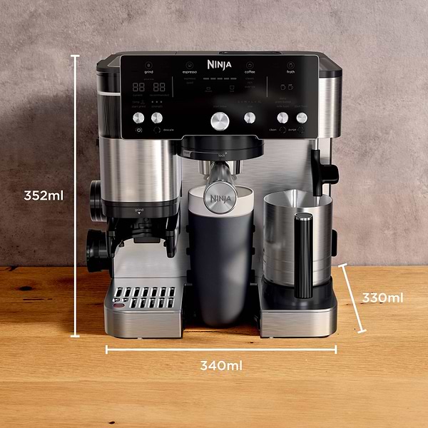 Фото - Кофеварка рожковая Ninja Luxe Café Essential Coffee Maker ES501EU