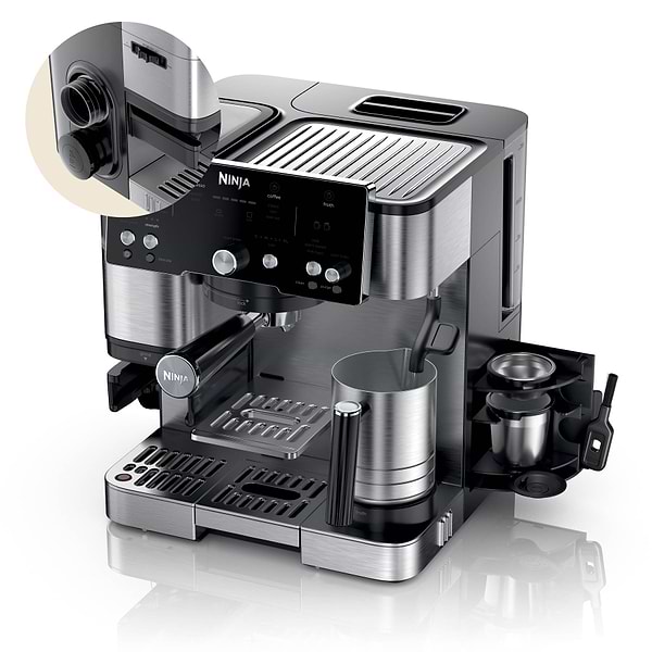 Фото - Кофеварка рожковая Ninja Luxe Café Essential Coffee Maker ES501EU