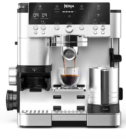 Фото - Кофеварка рожковая Ninja Luxe Cafe Essential Coffee Maker (ES601EU)