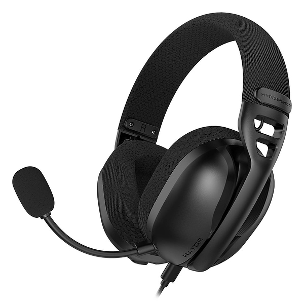 Фото - Гарнітура дротова ігрова Hator Hyperpunk 3 USB Black (ESH10)