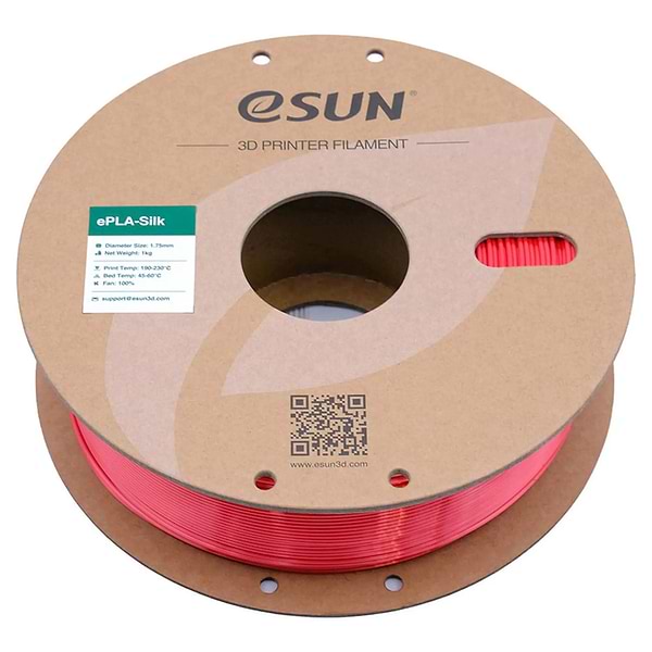 Фото - Нитка для PLA-картриджа Esun eSilk-PLA Filament 1.75 мм (ESILK-PLA175R1)