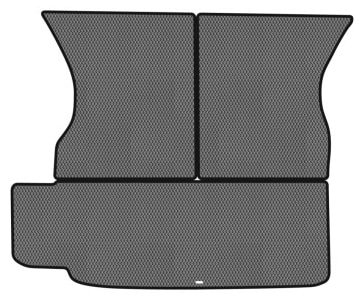 EVA коврик в багажник авто EVAtech для Model X 7 seats Restyling Tesla 2021 1 поколение SUV USA (TA44093BE3RGB)
