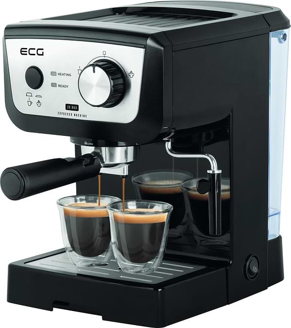 Фото - Кавоварка ріжкова ECG ESP 20101 Black