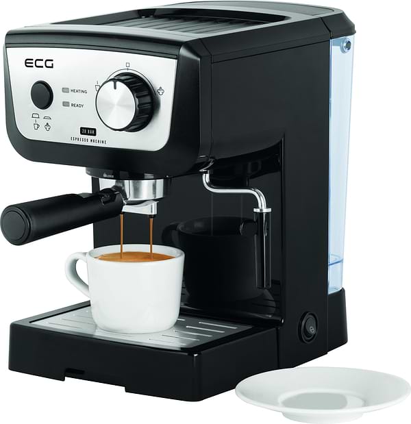 Фото - Кавоварка ріжкова ECG ESP 20101 Black