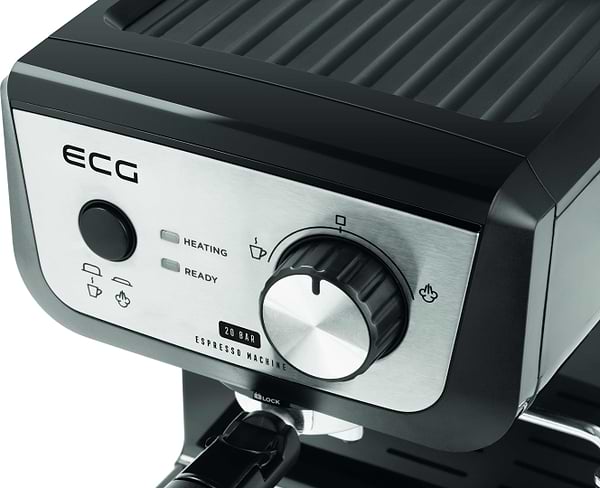 Фото - Кавоварка ріжкова ECG ESP 20101 Black